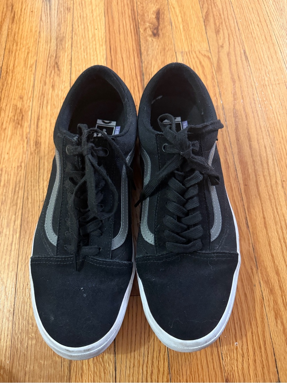 Vans Men’s Size 13 Black Gray Low Top Sneakers Skate Shoes